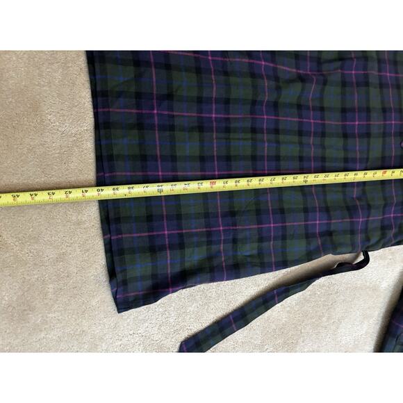 Women’s Flyshacker plaid Flannel shirt dress size L - Picture 7 of 8